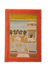 Ragamala miniaturemaleri, Rajasthan sandsynligvis Bundi, begyndelsen af ​​det 19. århundrede